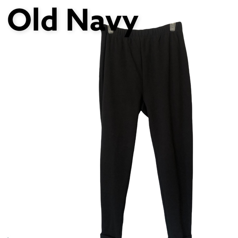 Old Navy Casual Plus Size Pants Black sz 1X NWT